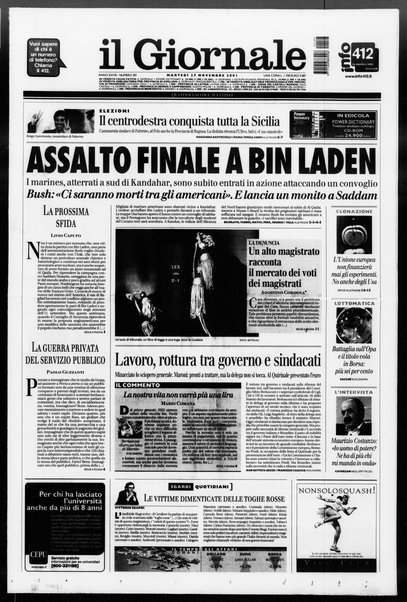 Il giornale : quotidiano del mattino